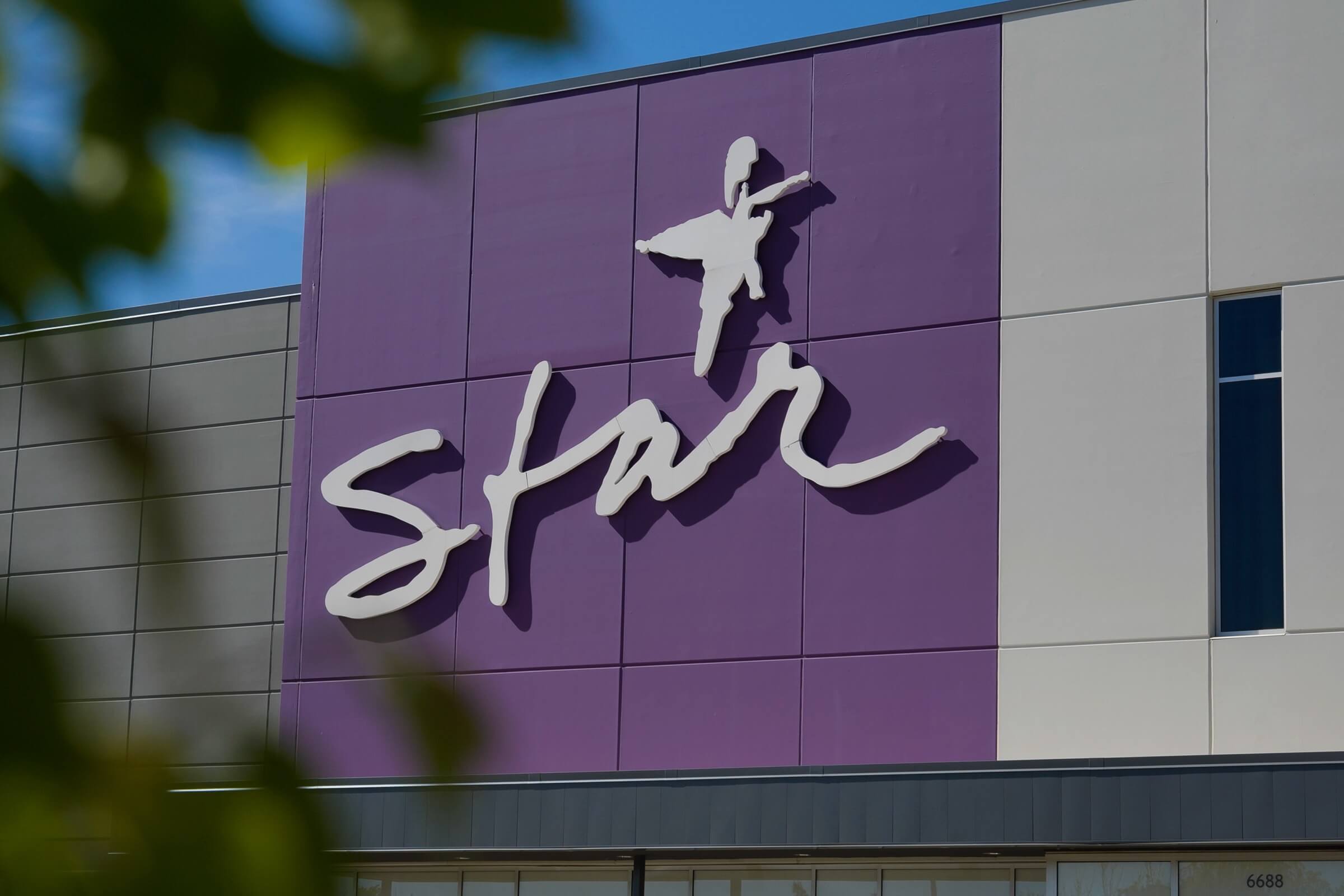 STAR logo on the building exterior