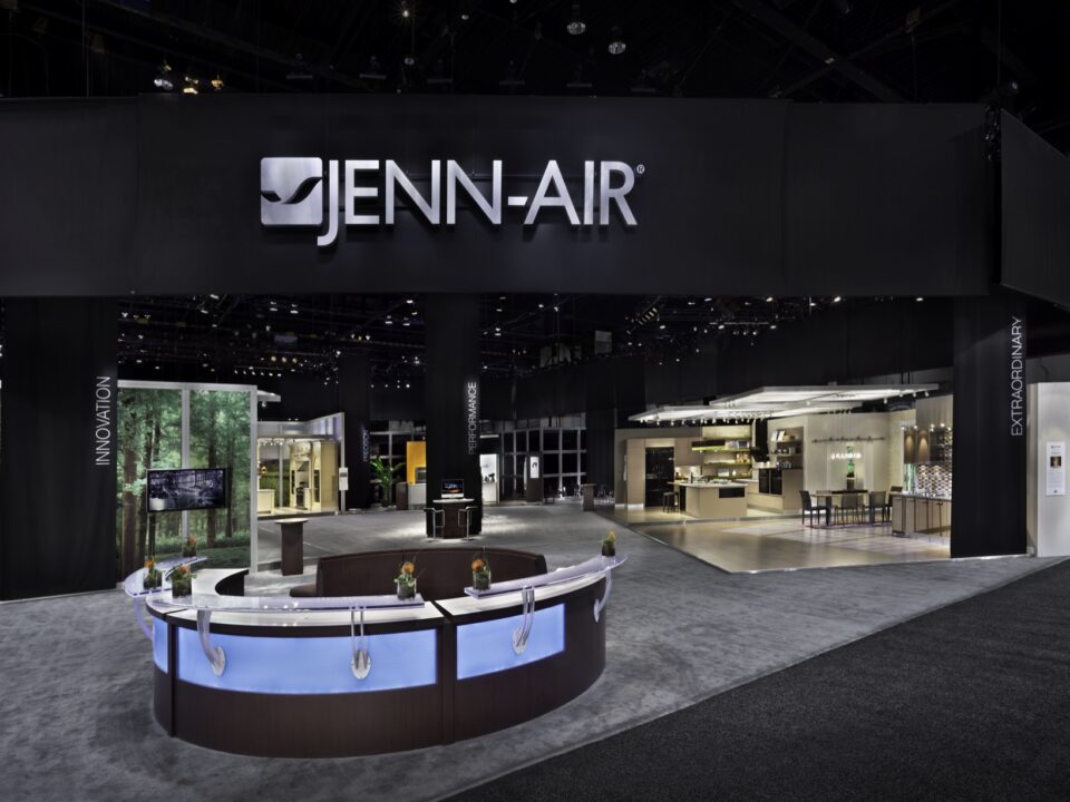 Jenn-Air Whirlpool exhibit at KBIS 2010 in Chicago