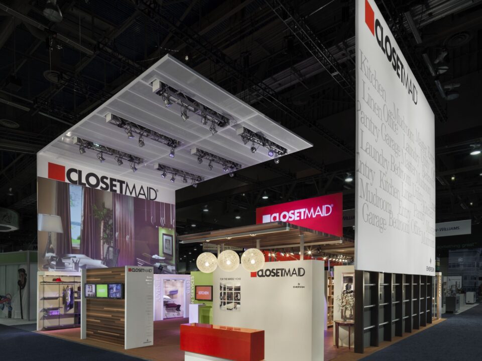 Closetmaid exhibit in Las Vegas for IBS 2013