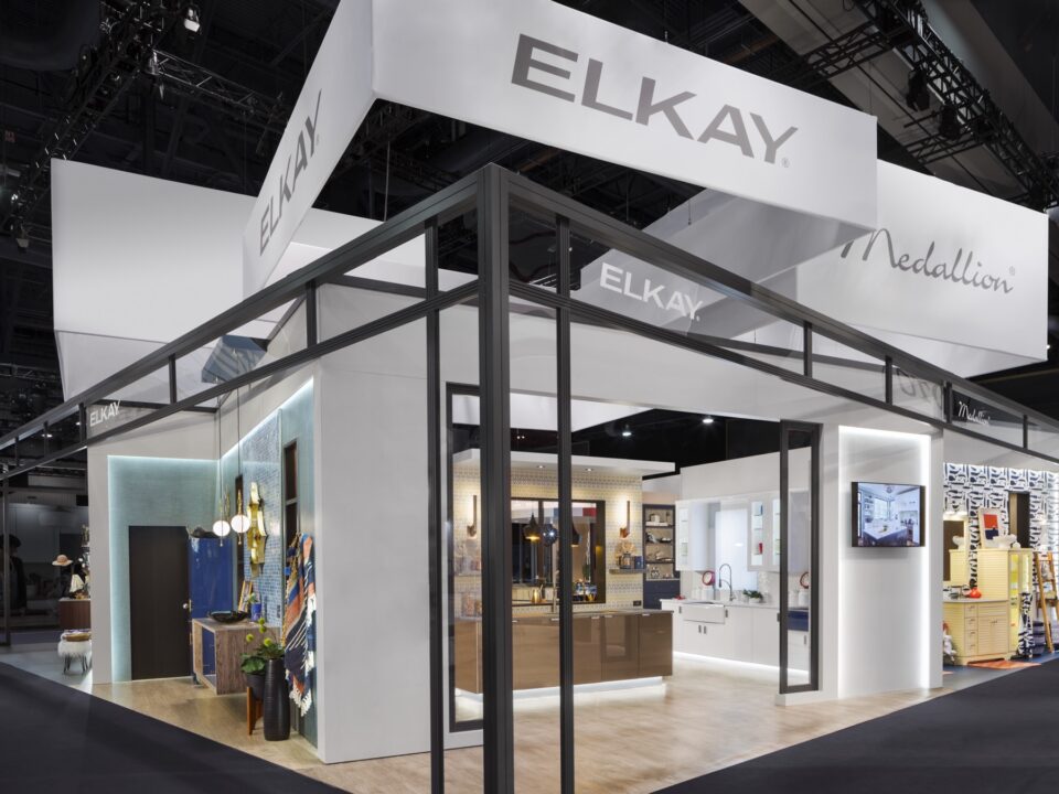Elkay 2019 exhibit for KBIS 2019 in Las Vegas