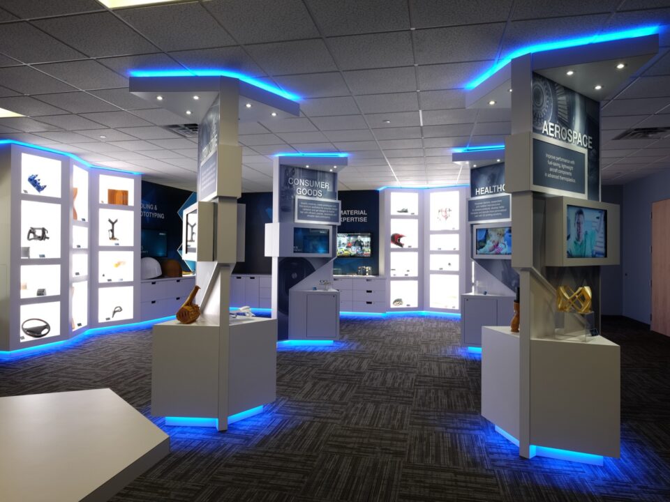 Image of Stratasys lobby