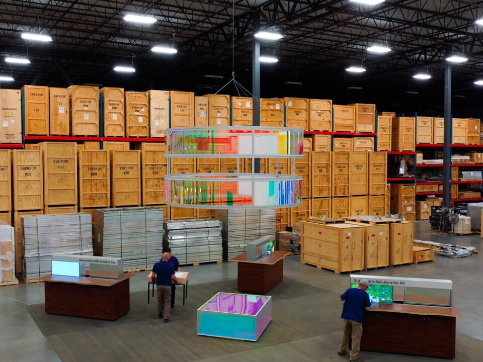 STAR warehouse with employees working inside