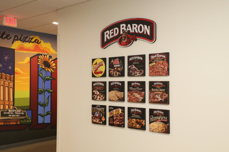 Schwans Kansas headquarters custom interior