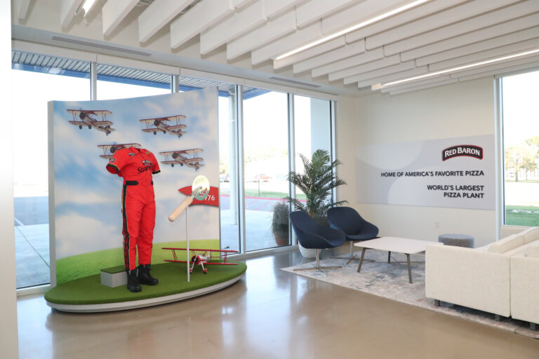 Schwans Kansas headquarters custom interior