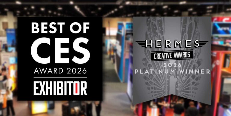 2026 Best of CES Award and 2026 Hermes Creative Awards Platinum Winner accolades for 3M.